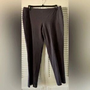 Eileen Fisher Women’s Dark Grey Ponte Pull On Pants SZ XL